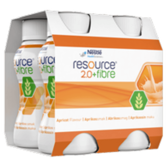 Resource 2.0+FIBRE Aprikos 4 x 200 ml