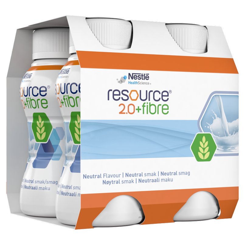 Resource 2.0+FIBRE Neutral 4 x 200 ml