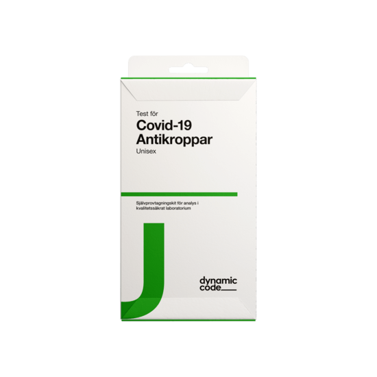 Dynamic Code Självprovtagningskit för Covid-19 Antikroppar