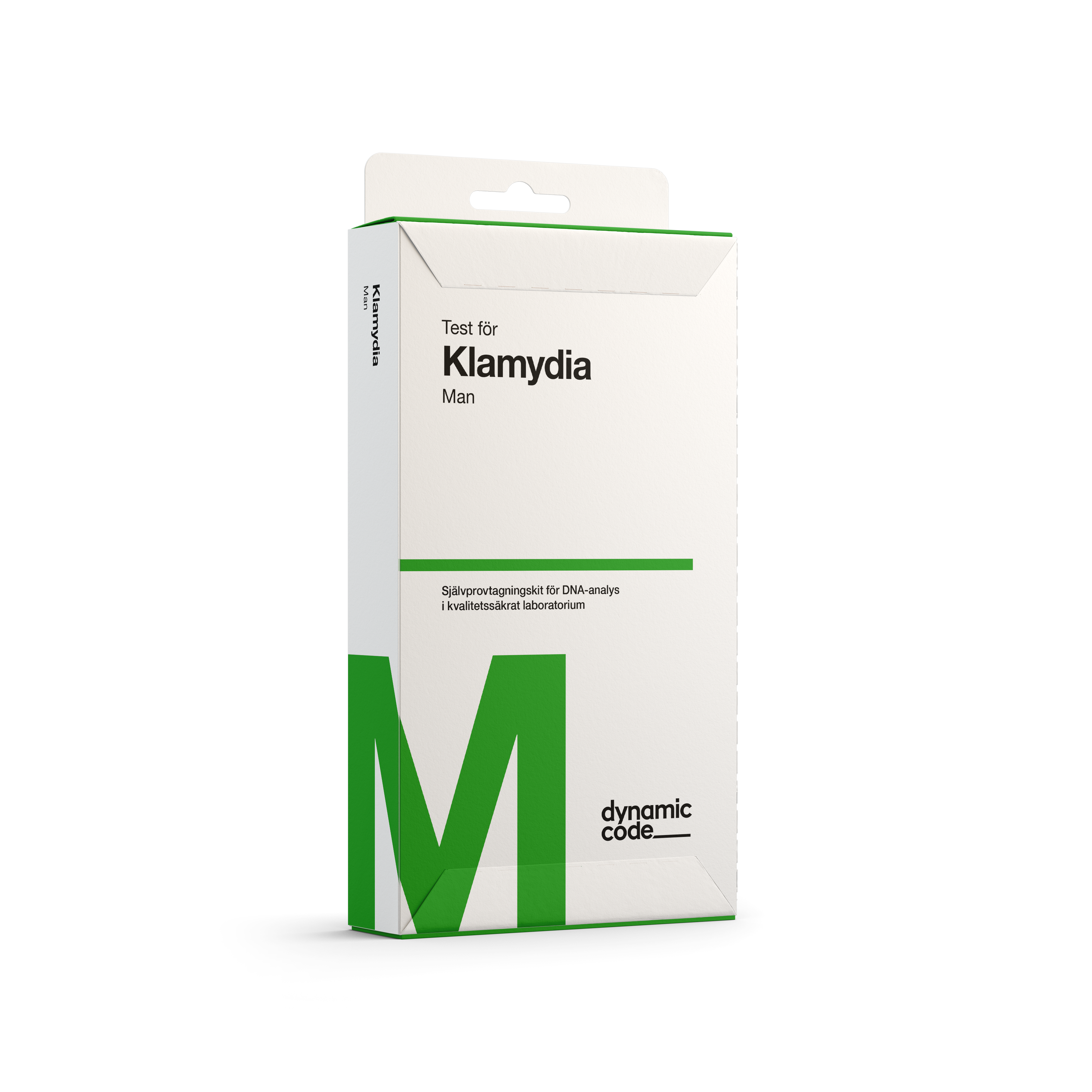 Dynamic Code Självprovtagningskit för Klamydia Man