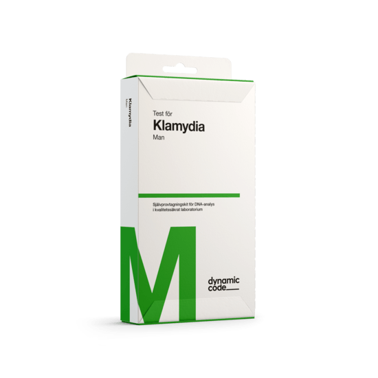 Dynamic Code Självprovtagningskit för Klamydia Man