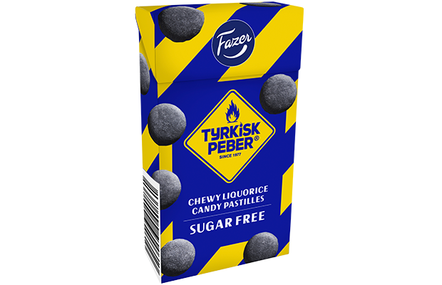 Fazer Tyrkisk Peber Sockerfria Pastiller 40 g