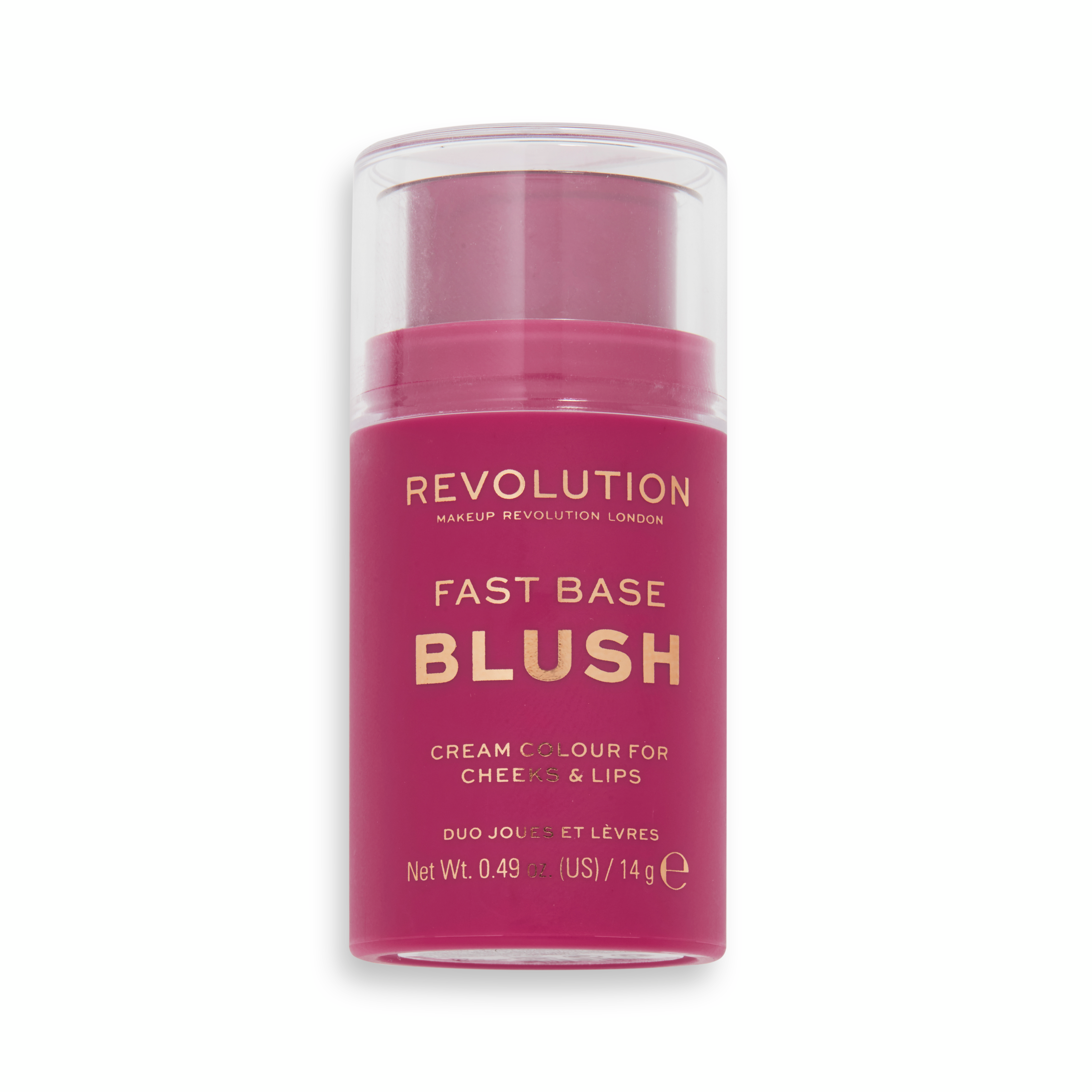 Revolution Beauty London Fast Base Blush Stick Raspberry 14 g