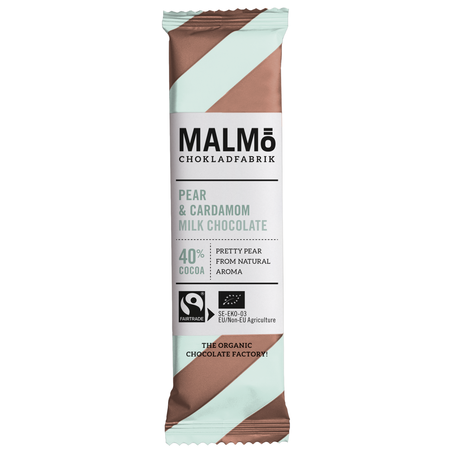 Malmö Chokladfabrik Päron & Kardemumma 25 g