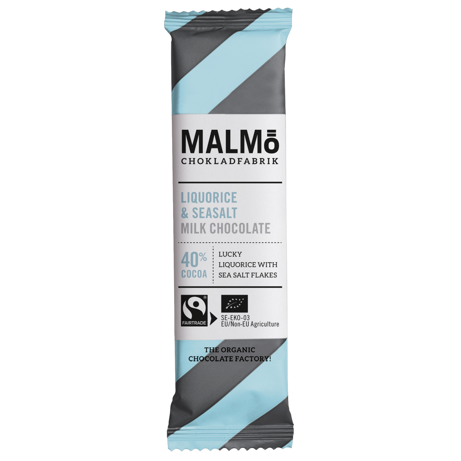 Malmö Chokladfabrik Lakrits & Havssalt 25 g