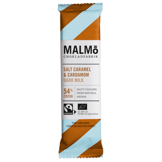 Malmö Chokladfabrik Salt Karamell & Kardemumma 25 g