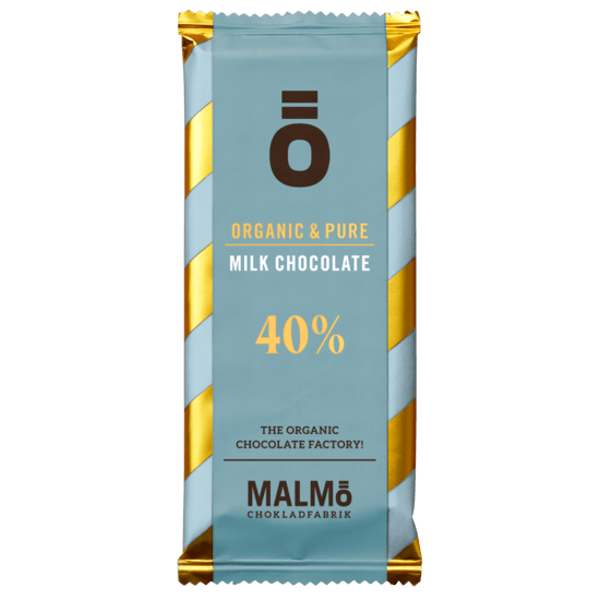 Malmö Chokladfabrik Milk 40% 55 g