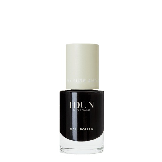 IDUN Minerals Nail Polish Onyx 11 ml