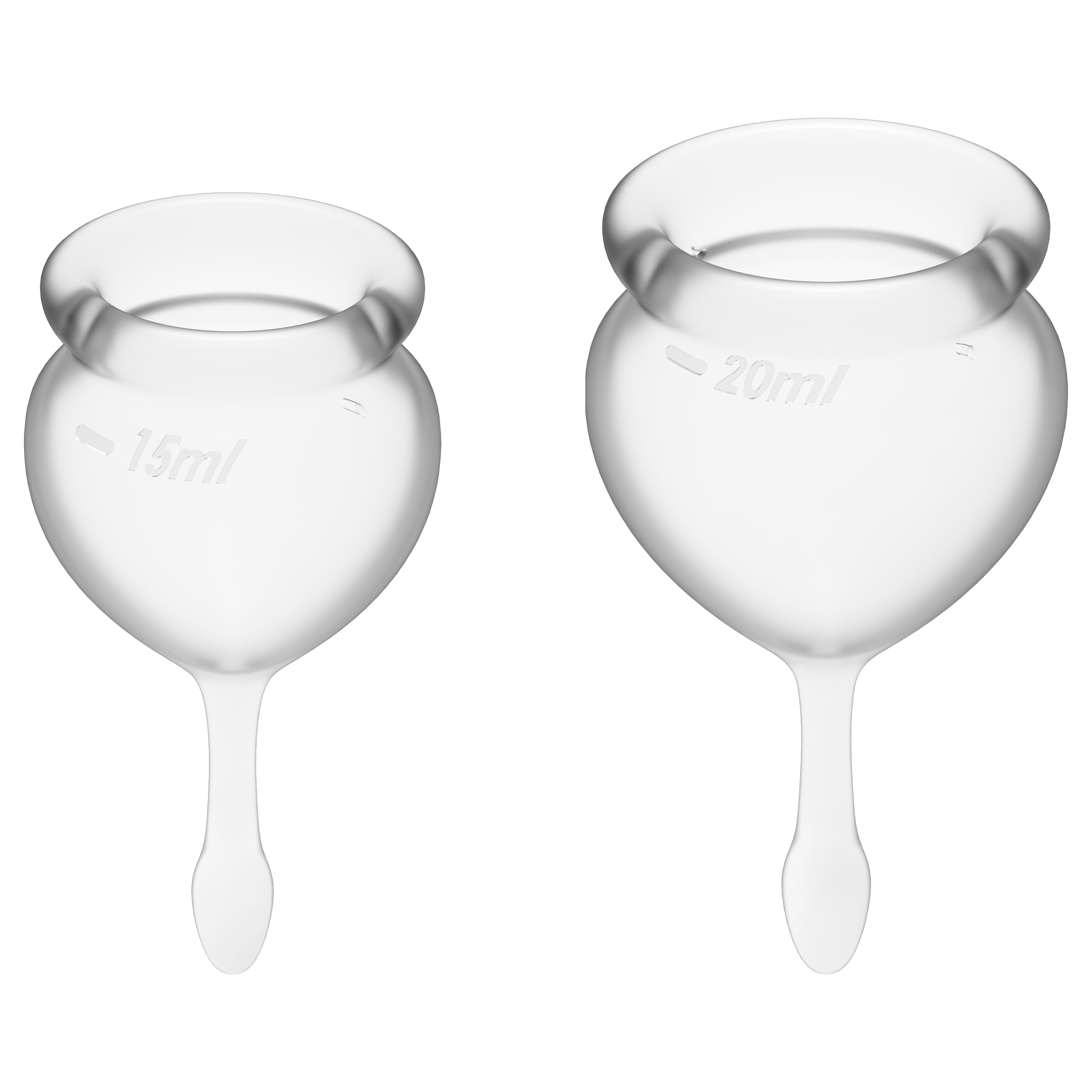 Satisfyer Feel Good Menstrual Cup Transparent