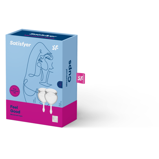 Satisfyer Feel Good Menstrual Cup Transparent