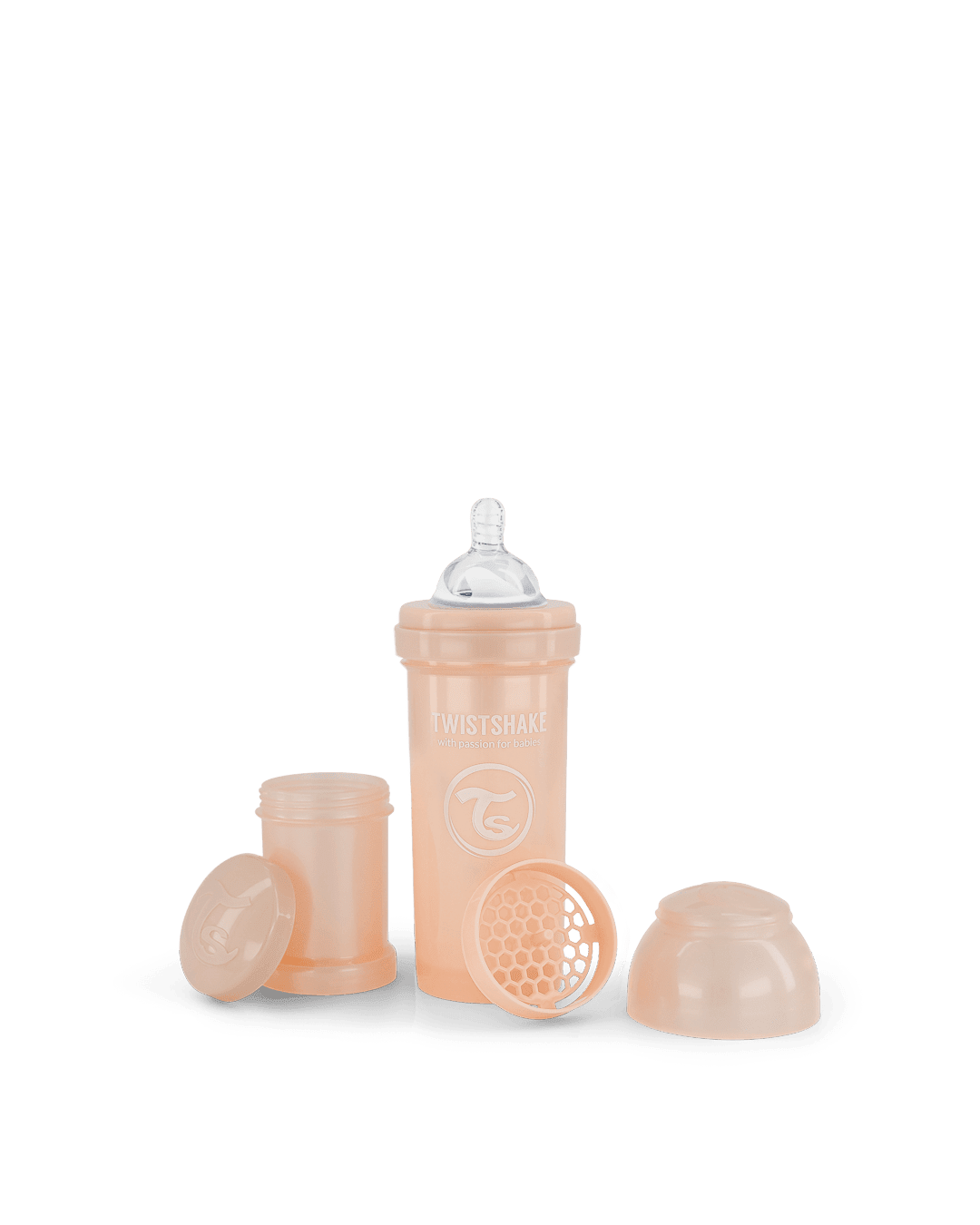 Twistshake Anti-colic Pearl Champagne 260 ml