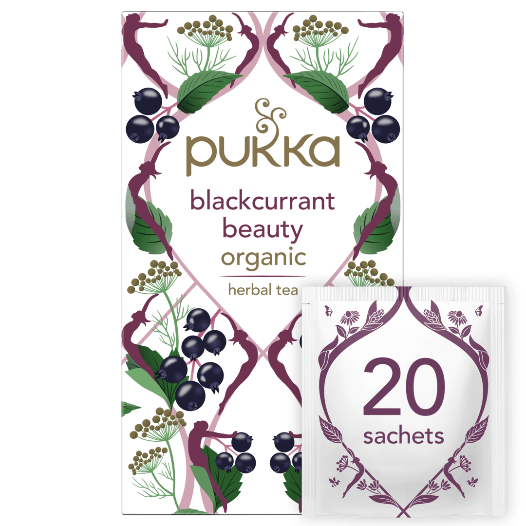 Pukka Blackcurrant Beauty Tea 20 tepåsar
