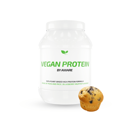 Aware Nutrition Vegan Protein Blåbärsmuffin 900 g