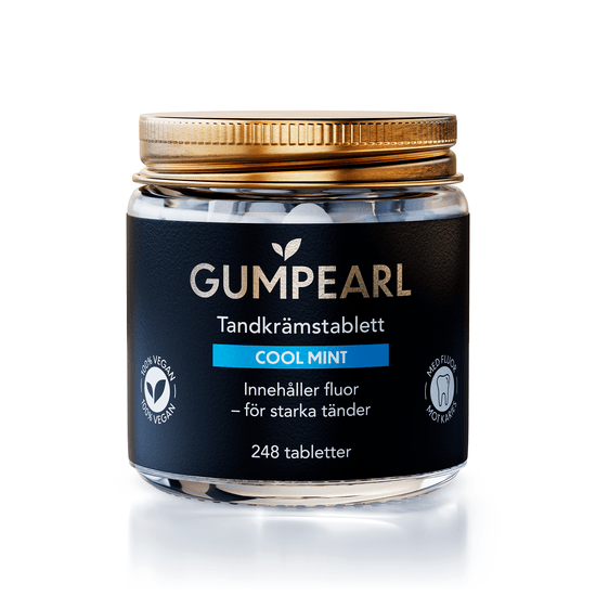 Gumpearl cool mint tandkrämstablett 248 st