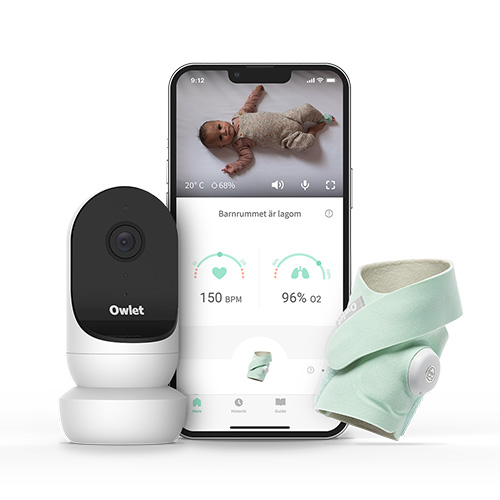 Owlet Monitor Duo 3 with Cam 2 Mint