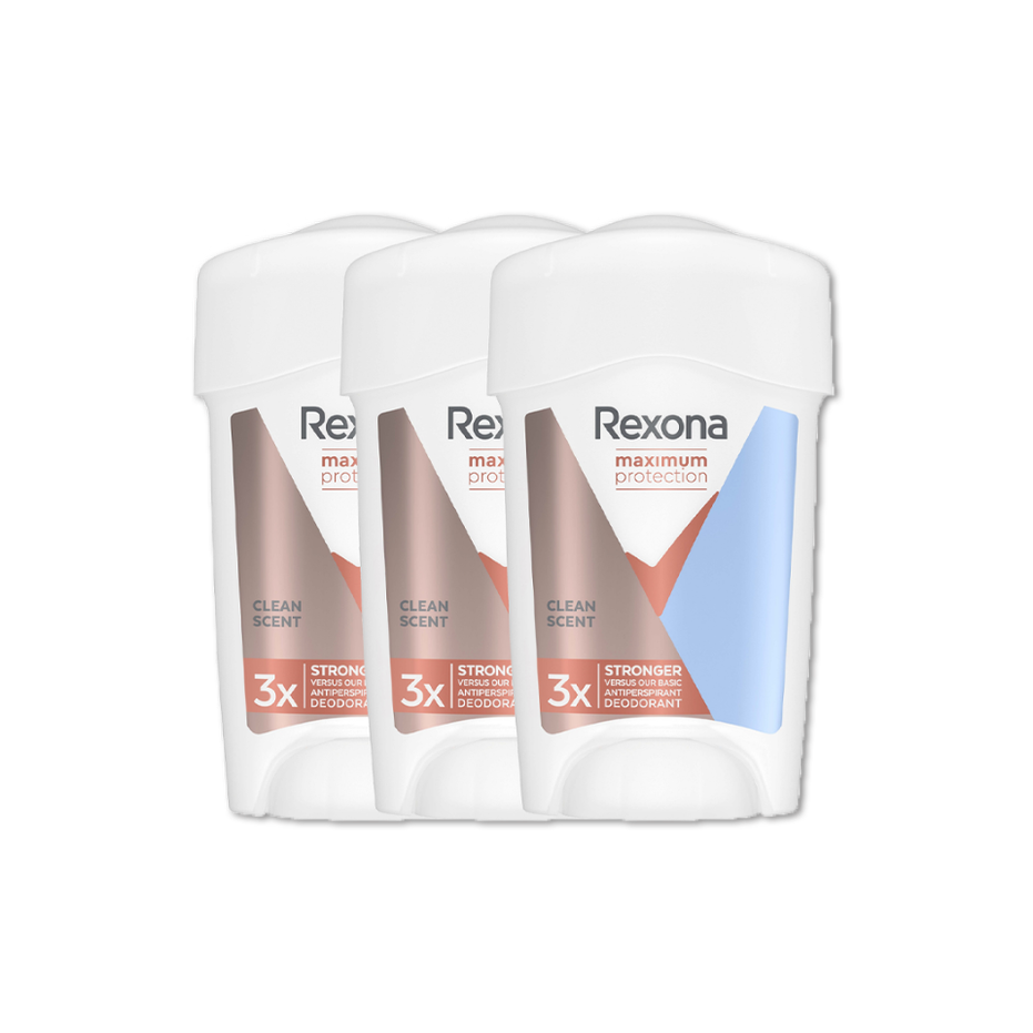 Rexona Maximum Protection Antiperspirant Deo Stick 3-pack