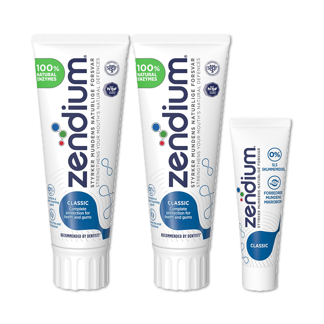 Zendium Classic Tandkräm 3-pack