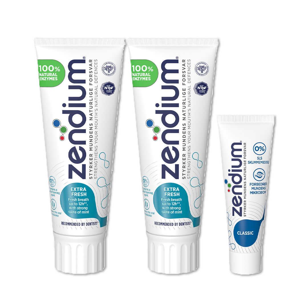 Zendium Extra Fresh Tandkräm 3-pack