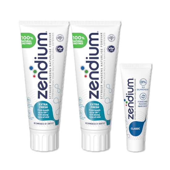 Zendium Extra Fresh Tandkräm 3-pack