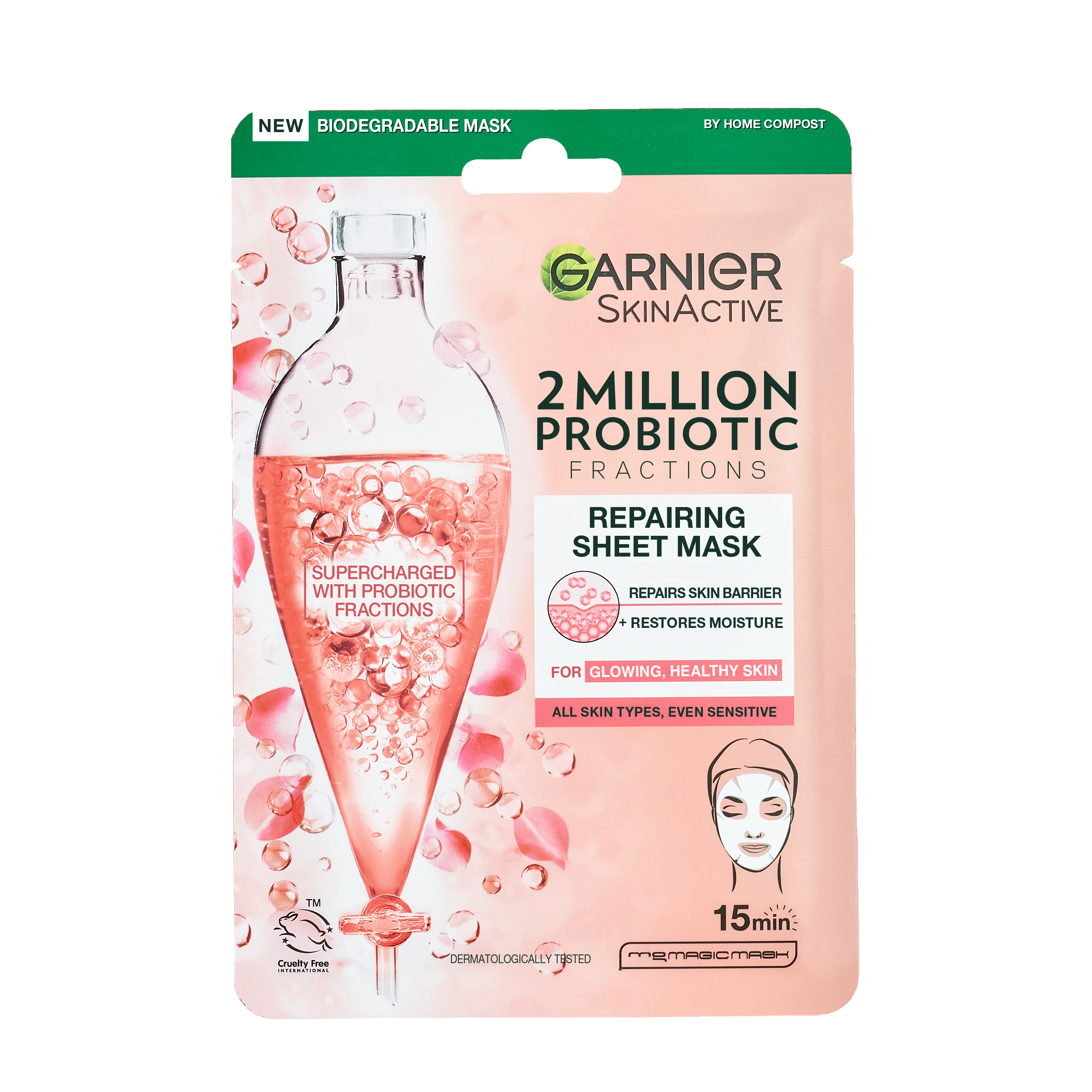 Garnier Skin Active Probiotics Repairing Sheet Mask 22 g