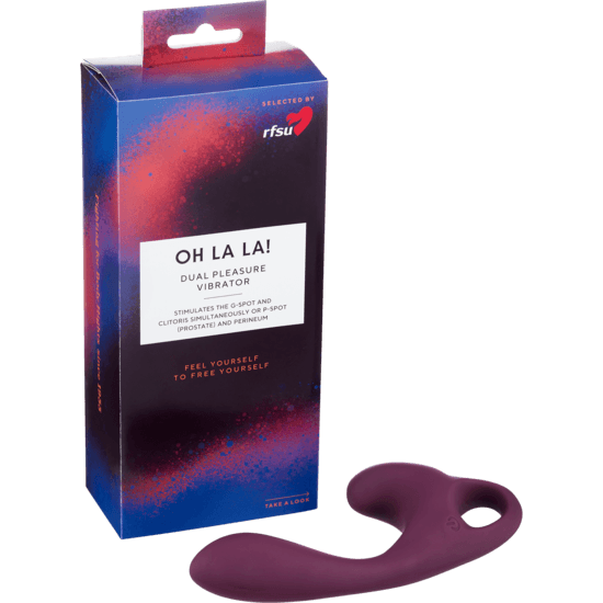 RFSU Oh la la! Dual pleasure Vibrator