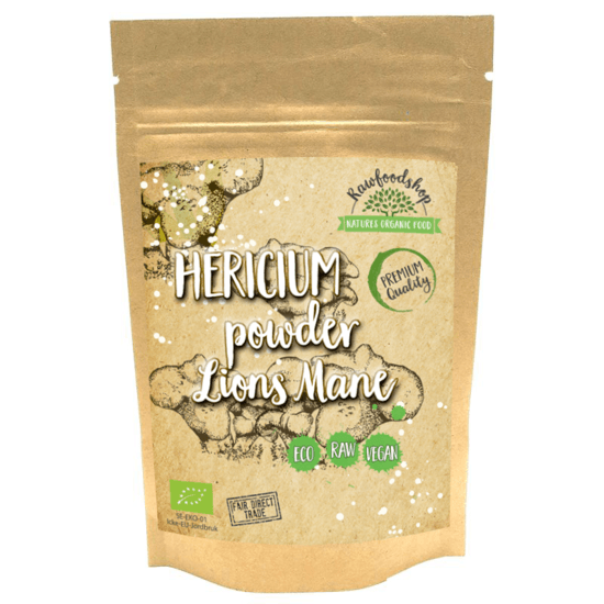 Rawfoodshop Hericium Pulver/ Lions Mane 125 g