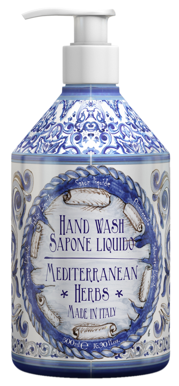 Rudy Maioliche Liquid Soap Mediterranean Herbs 500 ml