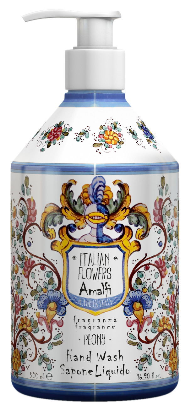 Rudy Maioliche Liquid Soap Amalfi Peony 500 ml