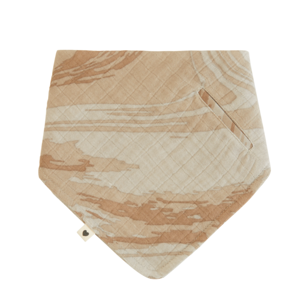 BIBS Tie Dye Camo Bandana Bib Sand