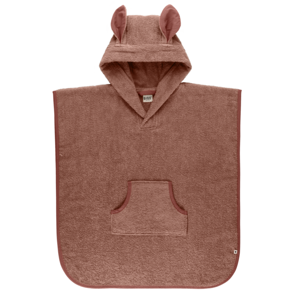 BIBS Kangaroo Poncho Toddler Woodchuck