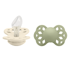 bibs-infinity-silicone-anatomical-size-2-ivory-sage-2-pack
