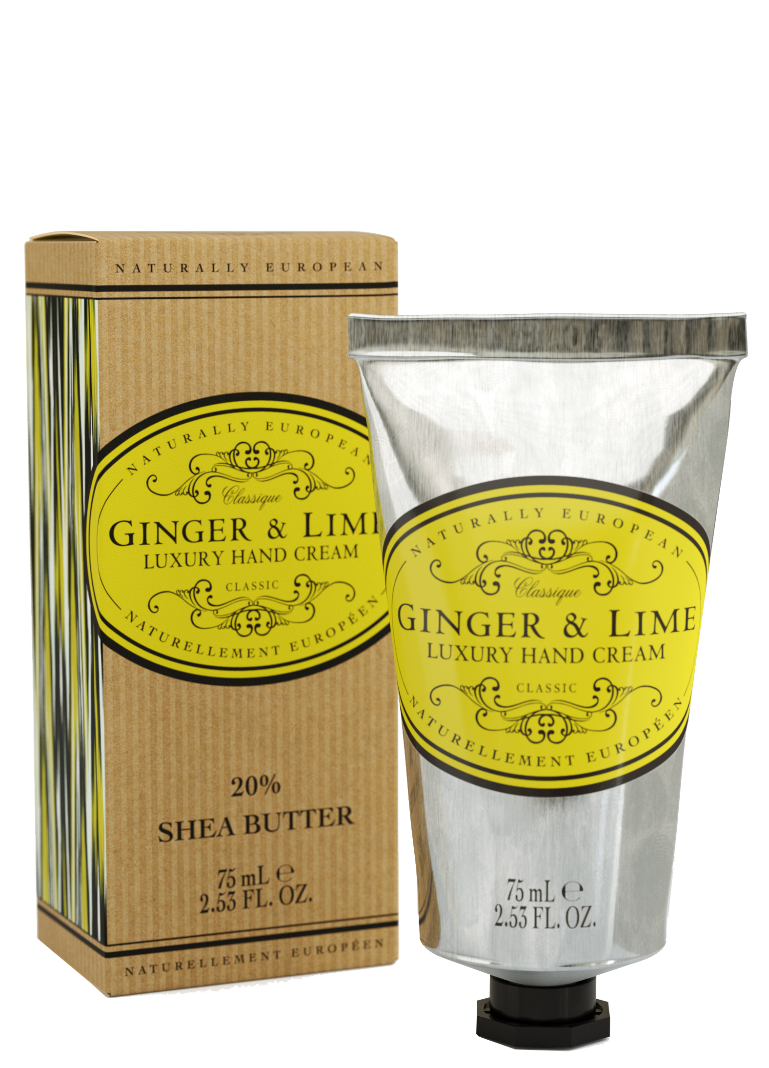 Naturally European Hand Cream Ginger Lime 75 ml