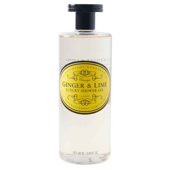 Naturally European Shower Gel Ginger Lime 500 ml