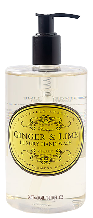 Naturally European Hand Wash Ginger Lime 500 ml