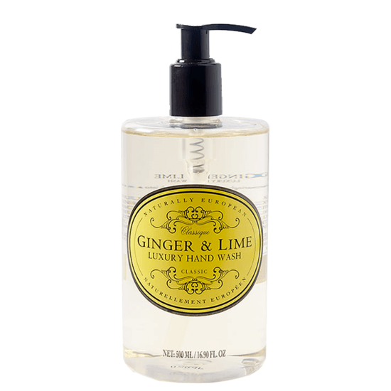Naturally European Hand Wash Ginger Lime 500 ml