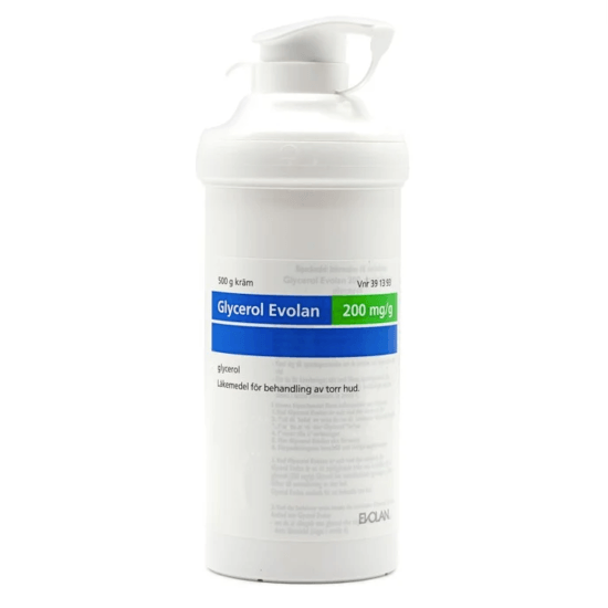 Glycerol Evolan 200 mg/g 500 gram Kräm