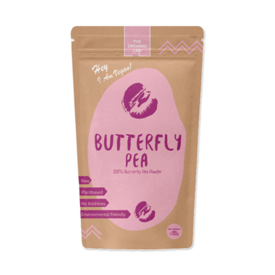 The Organic Labs Butterfly Pea pulver 70 g