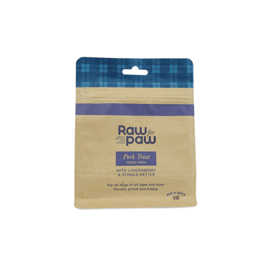 Raw for Paw Pork treat 50 g