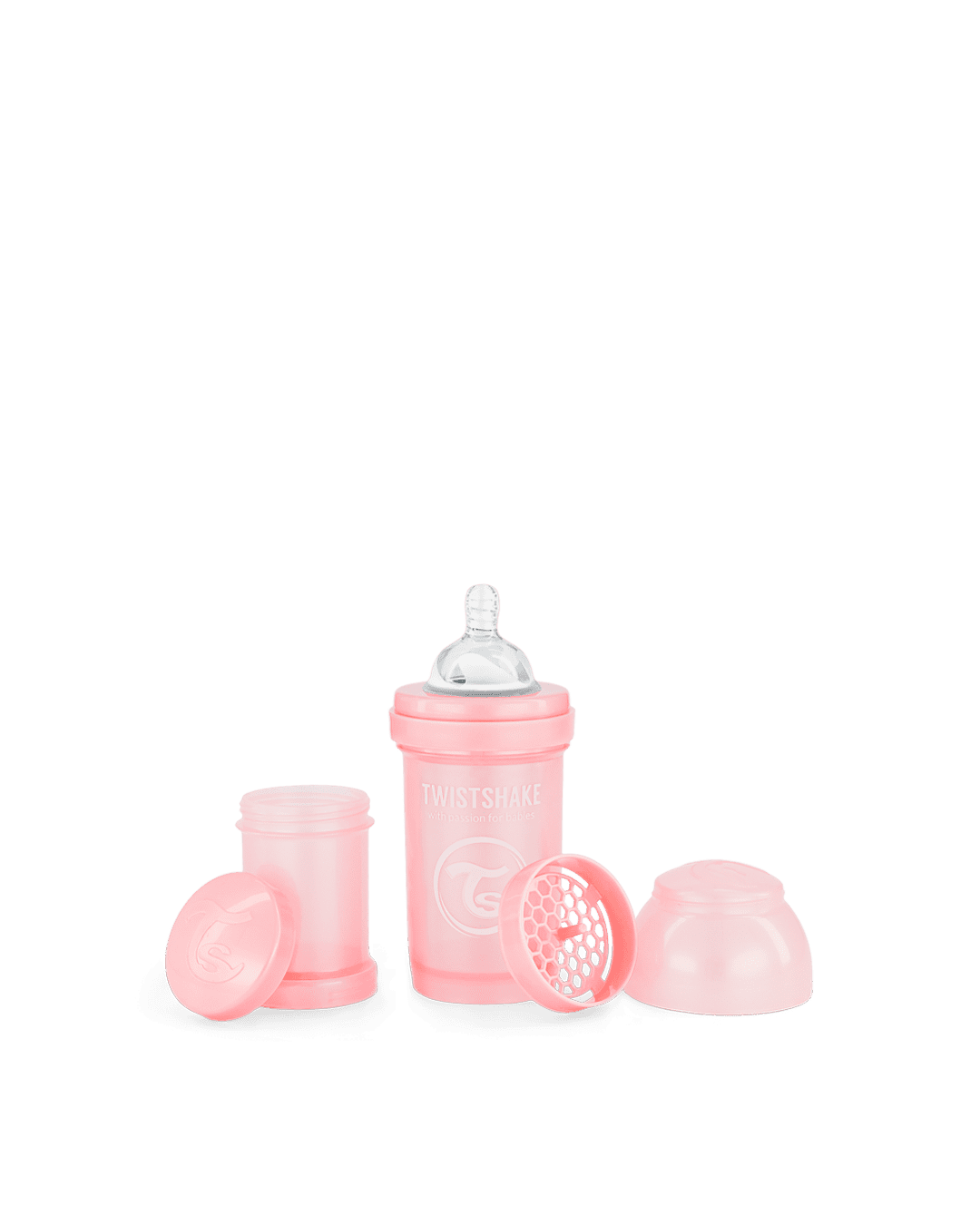 Twistshake Anti-Colic Pearl Rosa 180 ml