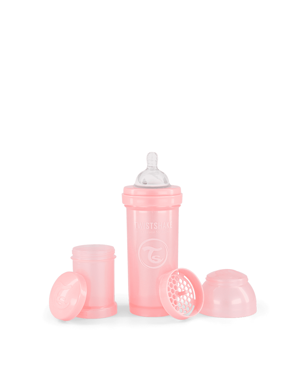 Twistshake Anti-Colic Pearl Rosa 260 ml