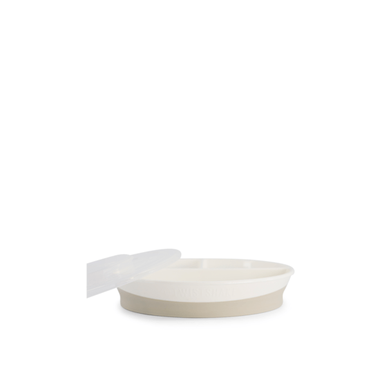 Twistshake Delad Tallrik 6+m Vit