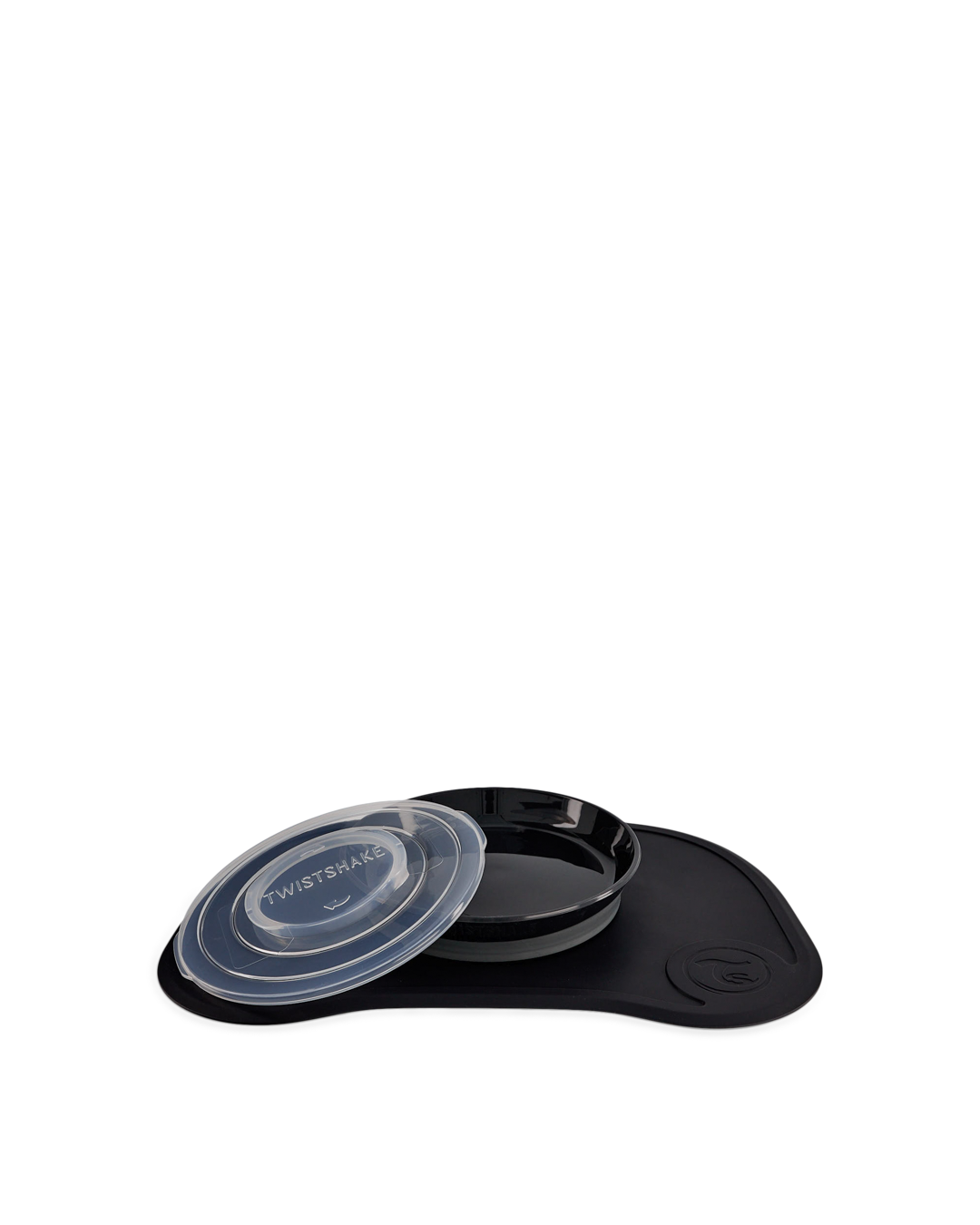 Twistshake Click Mat + Tallrik 6+m Svart