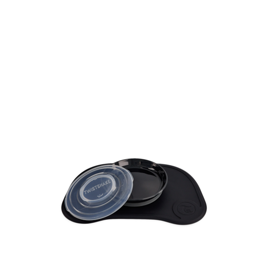 Twistshake Click Mat + Tallrik 6+m Svart