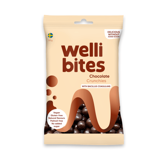 Wellibites Chocolate Crunchies 50 g