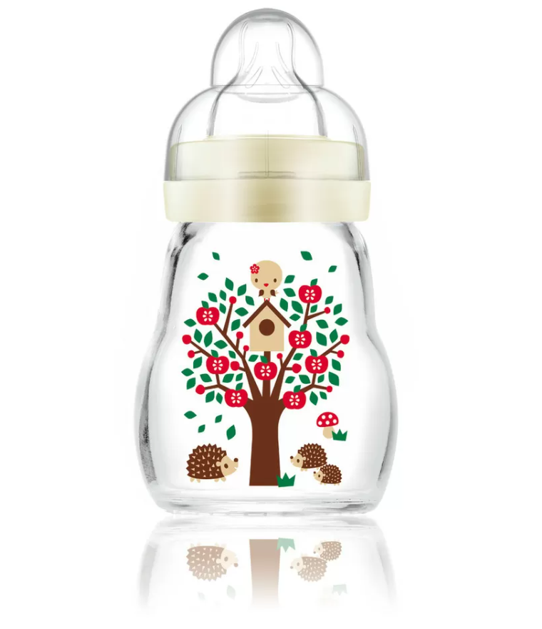 MAM Feel Good Glass Bottle Neutral 170 ml