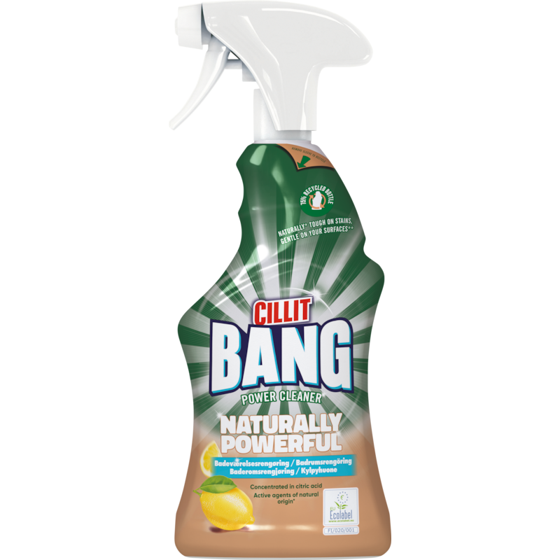 Cillit Bang Naturally Powerful Badrumsrengöring Spray 750 ml