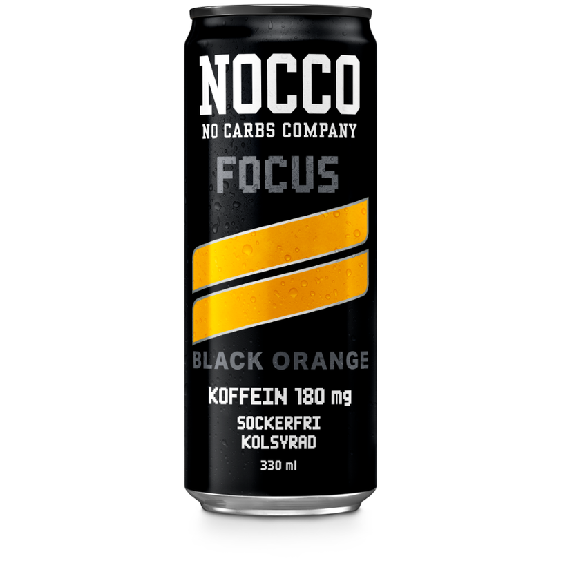 NOCCO Focus Black Orange 330 ml