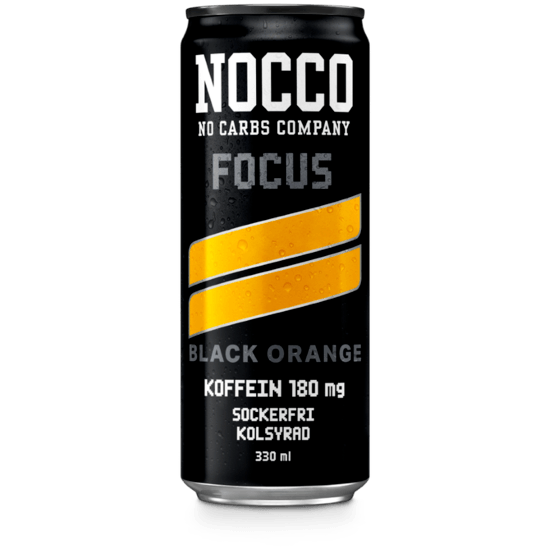 NOCCO Focus Black Orange 330 ml