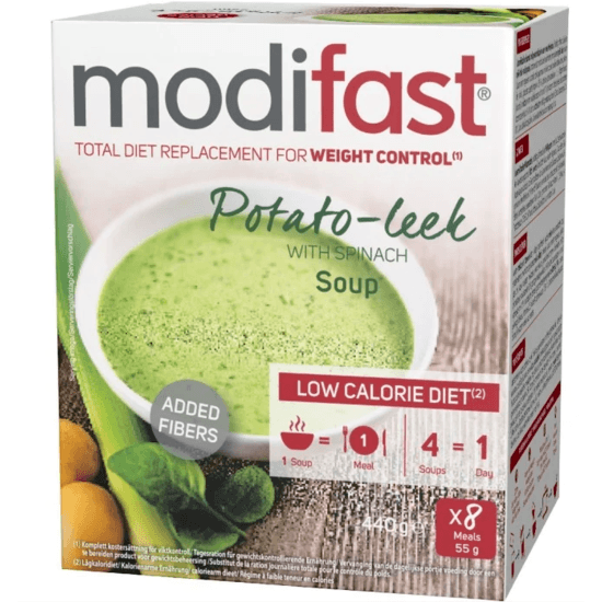 Modifast Low Calorie Diet Potato-Leek 8 x 55 g