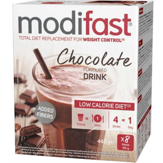 Modifast Low Calorie Diet Chocolate 8 x 55 g